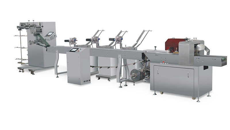 全自動餐具、紙巾包裝機